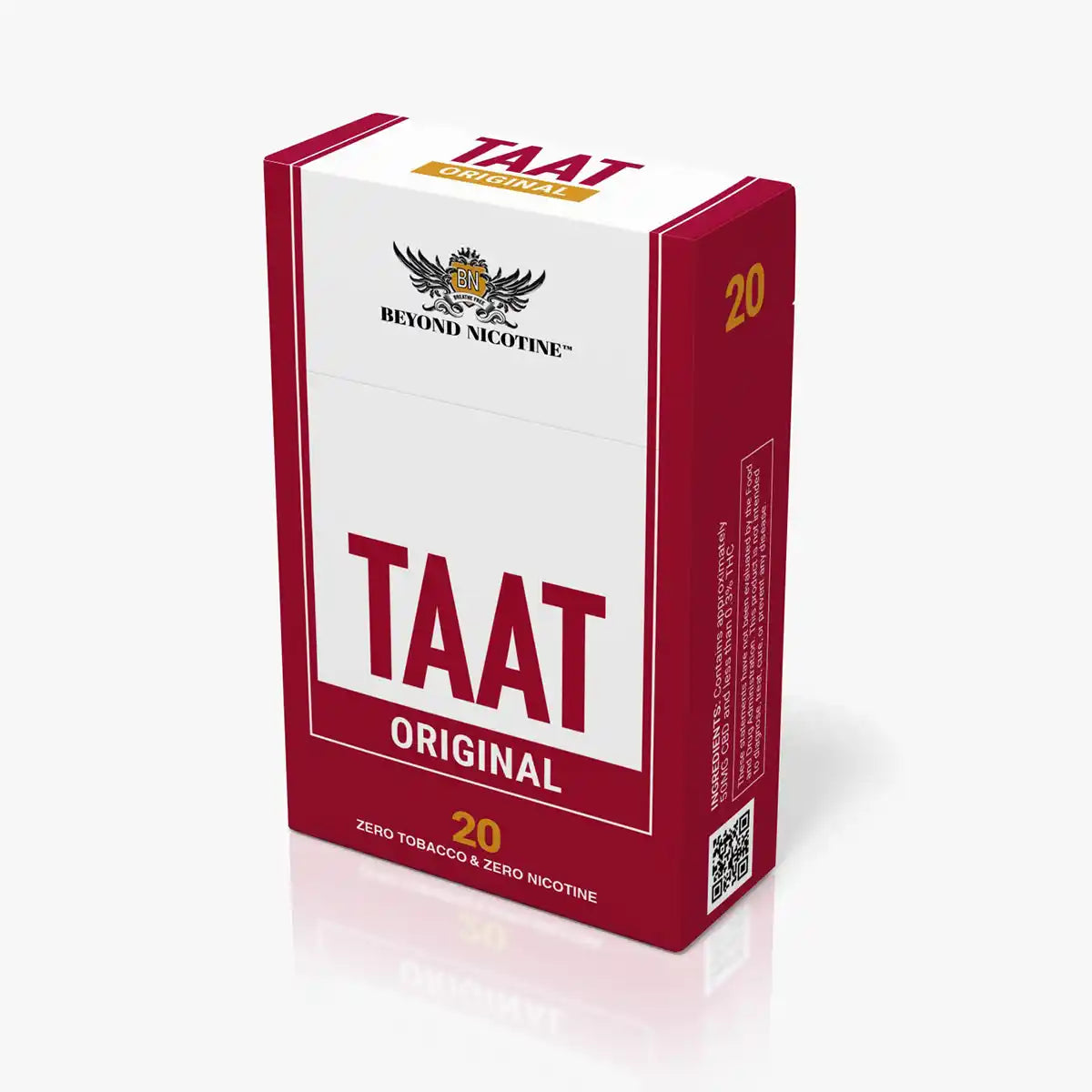 TAAT Hemp Cigarette in Original Flavour.