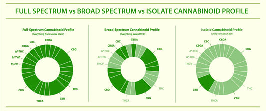 Benefits of Full Spectrum CBD VS CBD Isolate