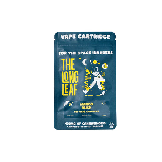 The Long Leaf CBD vape cartridge is full spectrum CBD with natural plant terpenes.