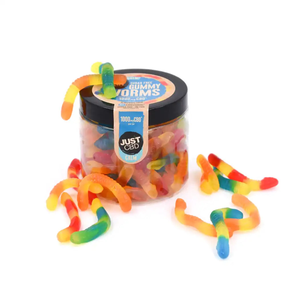 JustCBD Sugar Free Gummy Worm