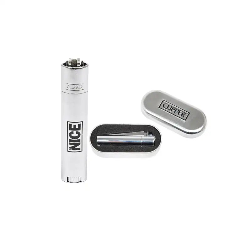 Mr Nice Metal Clipper Lighter with case.