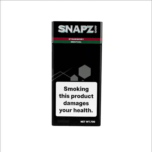 Snapz Duo Product in Strawberry and Menthol Flavour.
